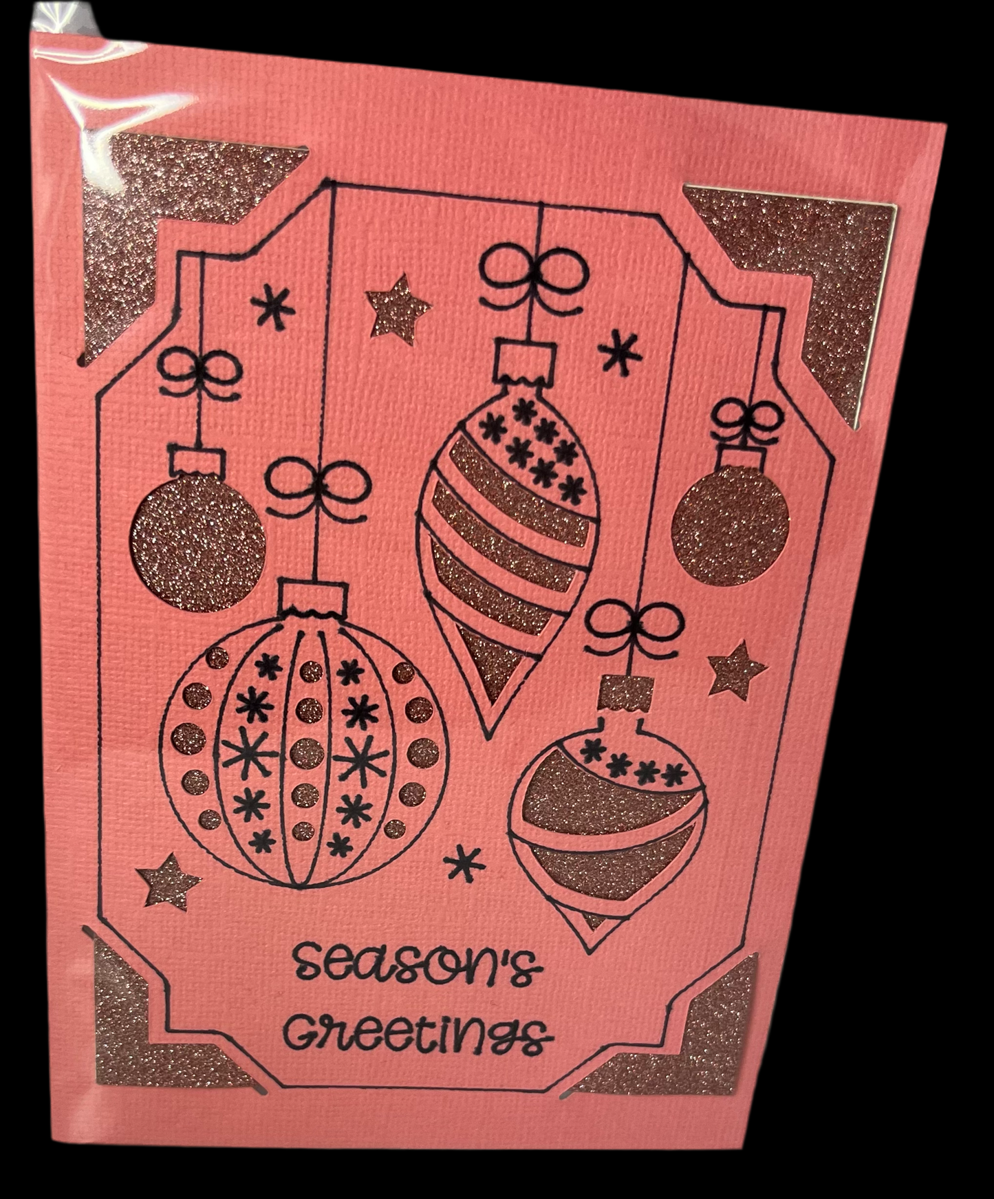 Card - Christmas - Ornaments