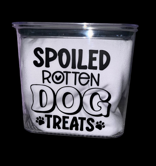 Pets - Treat Jar - Spoiled Rotten