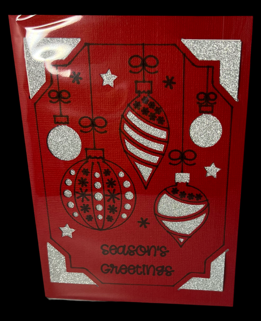 Card - Christmas - Ornaments