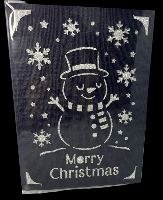 Card - Christmas - Snowman