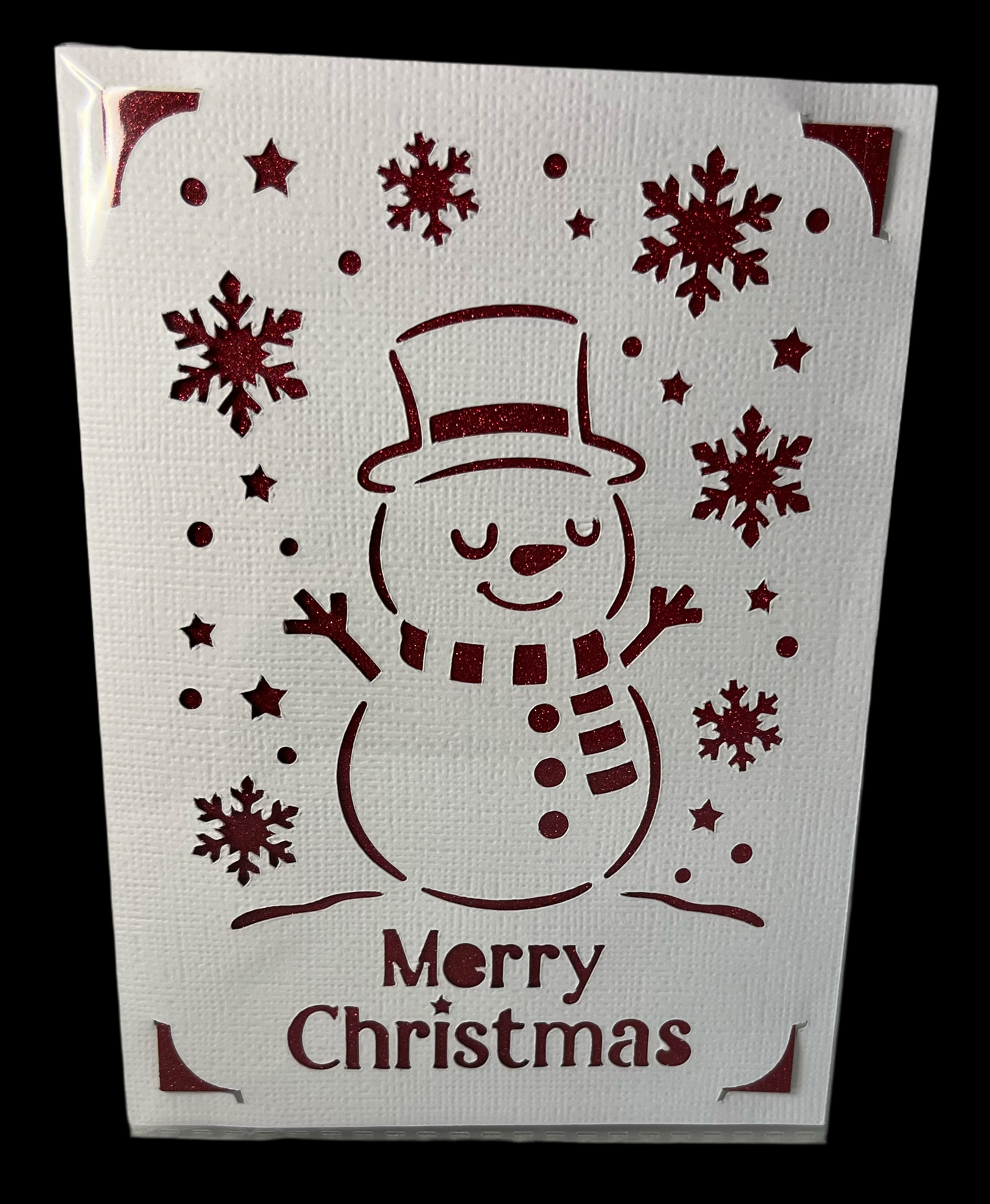 Card - Christmas - Snowman