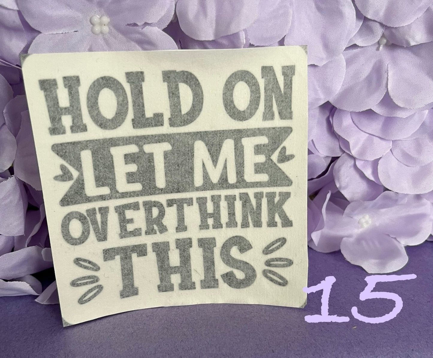 Decal - Small Quotes - Assorted