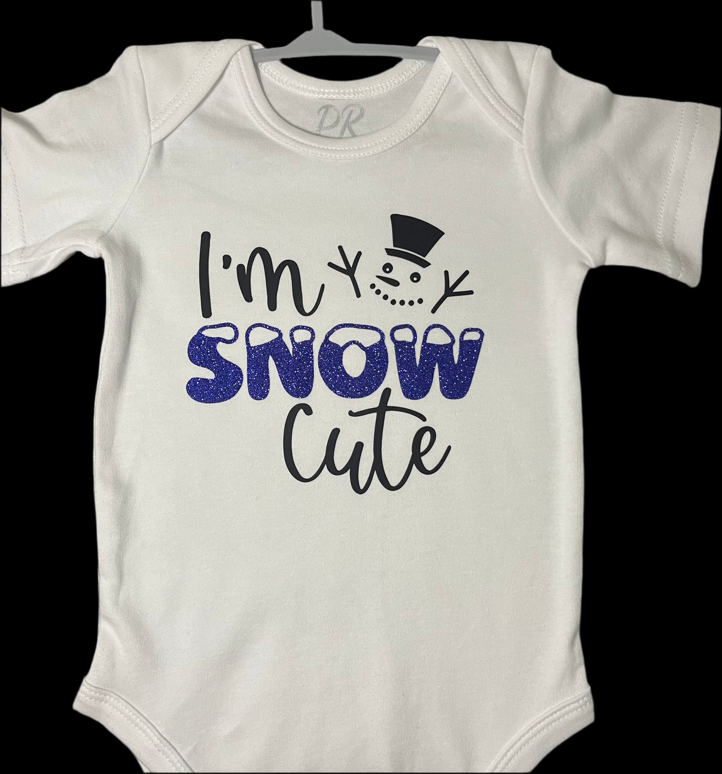 Baby Bodysuit - Christmas - Snow cute