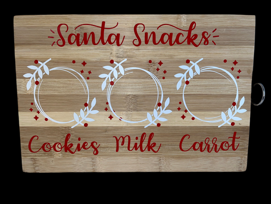 Snack Board - Santa Snacks