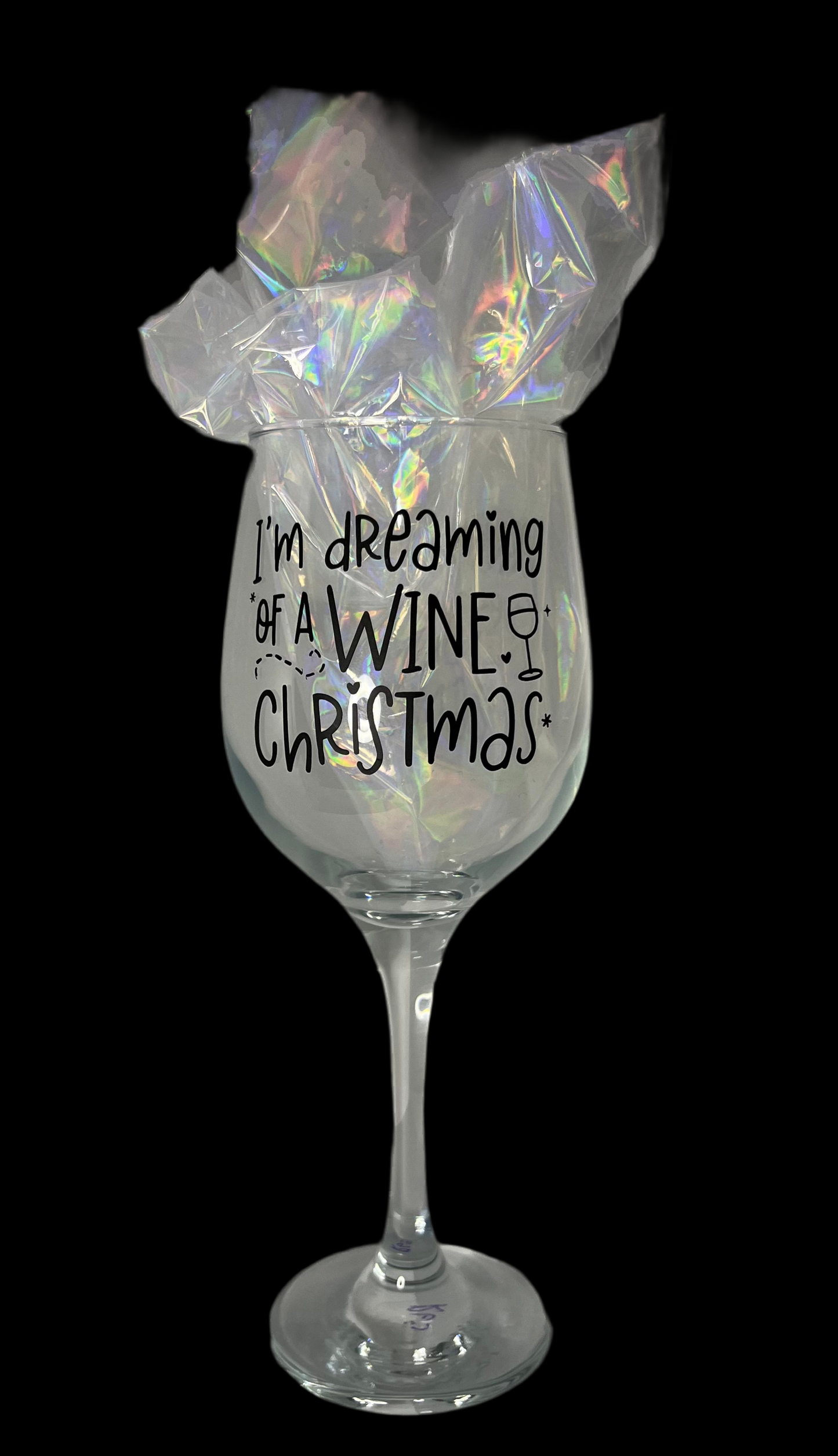 Glass - Wine - Wine Christmas